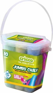 KREDA KOLOROWA JUMBO CRICCO 10 SZT. WIADERKO