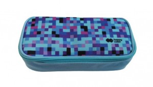 PIÓRNIK SASZETKA PROSTOKĄTNY PIXI BLUE HAPPY COLOR