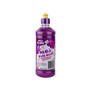 KLEJ PVA BROKATOWY – FIOLETOWY 500 ml