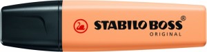 ZAKREŚLACZ STABILO BOSS PASTEL PALE ORANGE