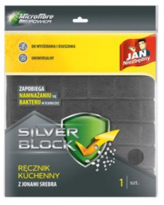RĘCZNIK Z MIKROFIBRY SILVER BLOCK JN