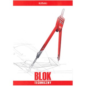 BLOK TECHNICZNY A3 10K BIAŁY