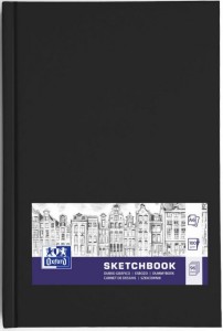 SZKICOWNIK OXFORD ART A6 96K.100GR.CZARNY