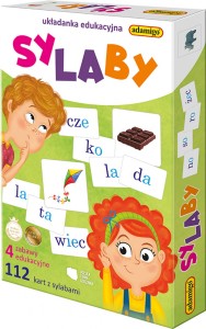 SYLABY - UKŁADANKA EDUKACYJNA