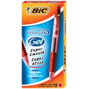 DŁUGOPIS VELOCITY GEL CLIC CZERWONY