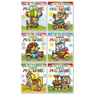 MOJE PIERWSZE MALOWANKI ISBN-83-7198-544-4 041