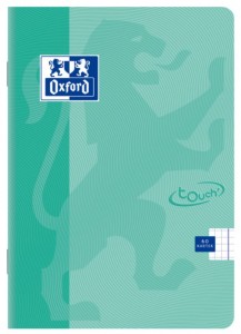 ZESZYT A5 60K.KR OXFORD TOUCH PASTEL TURKUS.5szt.