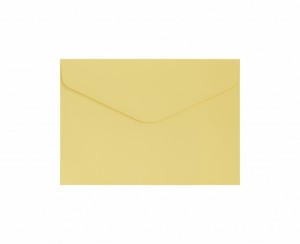 KOPERTA OZD.C6 130GR.GŁADKI ŻÓŁTY SATYN.K /10/