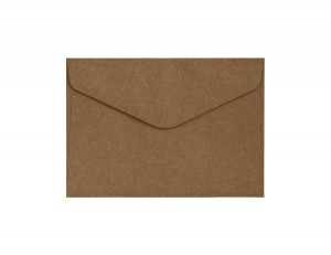 KOPERTA OZD.C6 120GR.NATURE BRĄZOWY K /10/
