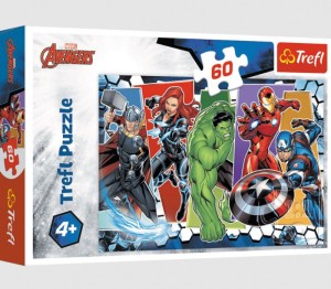 PUZZLE 60EL. NIEZWYCIĘŻENI AVENGERSI/MARVEL