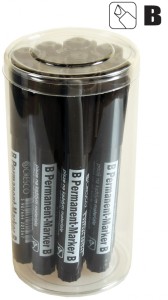 PERMANENT MARKER B CZARNY