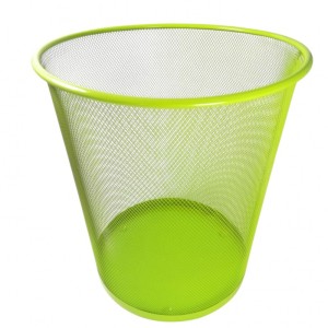 KOSZ METALOWY ZIELONY