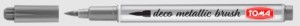 MARKER DECORITE BRUSH METALIC SREBRNY
