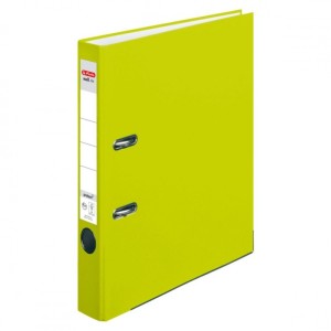SEGREGATOR A4 5CM PP NEON GREEN Q.FILE