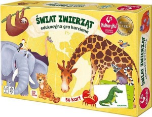 ŚWIAT ZWIERZĄT - EDU. GRA KARCIANA 4244
