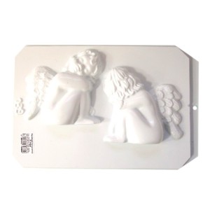 STAMP FOREMKA DO ODLEWÓW 18x29cm ANIOŁEK SIEDZĄCY