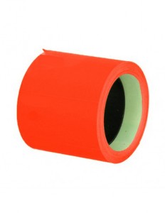 CENA ROLKA 25X38MM.BEZ NADRUKU CZERWONA 5szt.