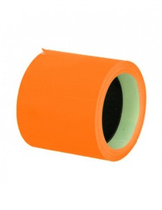 CENA ROLKA 25X38MM.BEZ NADRUKU POMARAŃCZOWA 5szt.