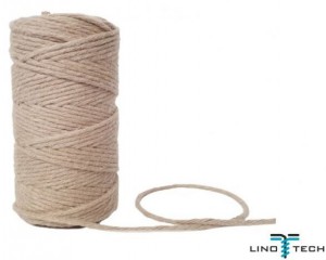 SZNUREK DO MAKRAMY BAWEŁNINY BEŻOWY 2MM/60M