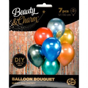 BUKIET BALONOWY B&C MIX 7szt.