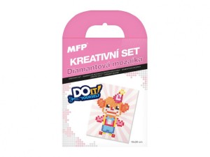 ZESTAW KREATYWNY DIAMENTOWA MOZAIKA KLAUN