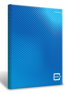 BRULION TOP COLOR 2.0 A5 192K.KRATKA NIEBIESKI