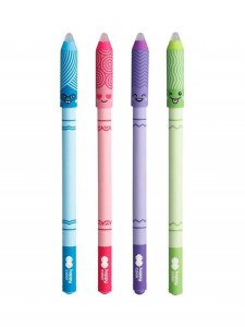 DŁUGOPIS WYMAZYWALNY BUŹKI LOL 0,5MM NIEBIESKI H.C