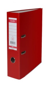SEGREGATOR PP A4 XXL 5cm CZERWONY 1szt