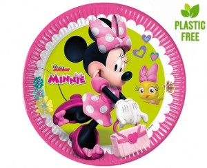 TALERZYKI PAPIEROWE MINNIE HAPPY HELPERS 23CM./8/