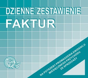 DZIENNE ZESTAWIENIE FAKTUR A-6
