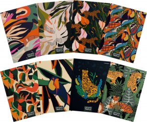 BRULION TOP COLLAGE TROPICS A5 96K.KRATKA