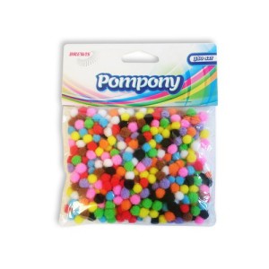 POMPONY POM34 MIX 7MM.380szt.