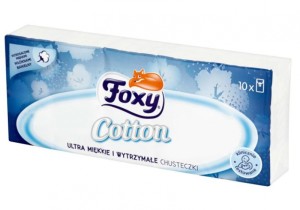 FOXY CHUSTECZKI HIGIENICZNE COTTON ULTRA 10x10szt.