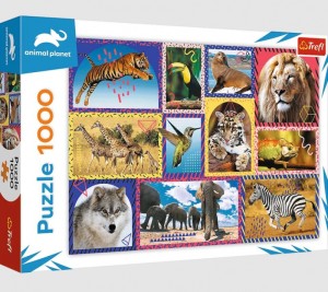 Puzzle 1000 - Dzika natura=