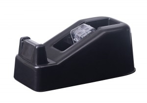 Dyspenser do taśm biurowych OFFICE PRODUCTS, 12,5x6,5x5,5 cm, czarny