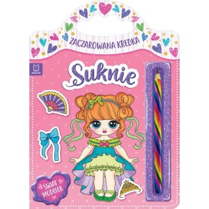 Zaczarowana kredka. Suknie. Świat modelek.