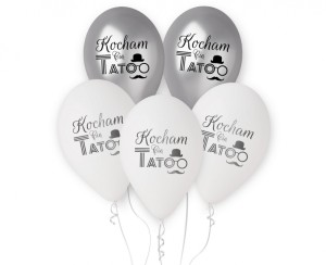 BALONY KOCHAM CIĘ TATO 12" 5SZT.