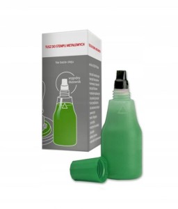 TUSZ DO STEMPLI METALOWYCH 25ML ZIELONY