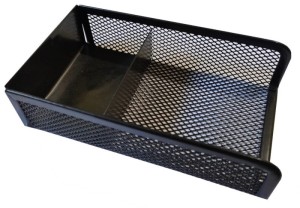 ORGAZNIER NA BIURKO SIATKA CZARNY 145x80x35mm