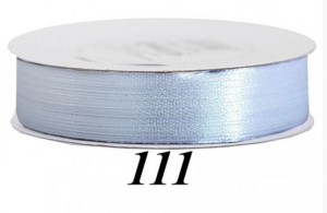 WSTĄŻKA SATYNOWA 3MM/91MB j.srebrna