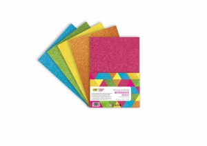 ARKUSZE PIANKOWE BROKATOWE INTENSIVE A4 5ARK.H-COL