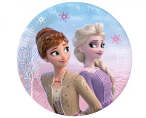 TALERZYKI PAPIEROWE FROZEN 2 WIND SPIRIT 20cm.8szt