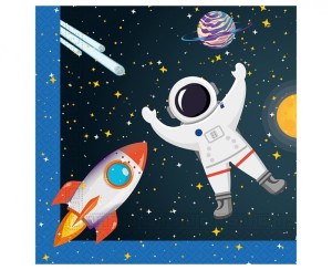 SERWETKI ROCKET SPACE 33x33cm.20szt.