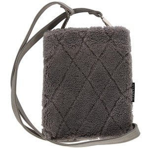 TOREBKA PLUSZOWA GREY