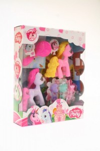 KONIKI PONY Z AKCESORIAMI 2 RODZ. 3850S 6908