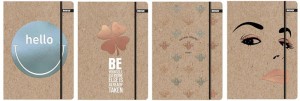 TECZKA Z GUMKĄ A4 KRAFT LINER HS