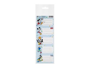 NAKLEJKI NA ZESZYTY MICKEY MOUSE 2ark.