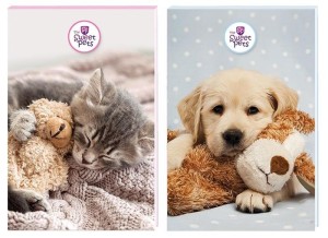 NOTES A6 30K.Z PODDRUKIEM THE SWEET PETS