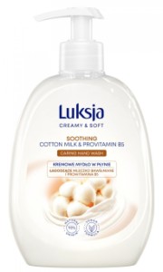 LUKSJA MYDŁO W PŁYNIE 500ML COTTON MILK&PROVITAMIN