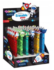 DŁUGOPIS WYMAZYWALNY AUTOM."SPACE LIFE" COLORINO